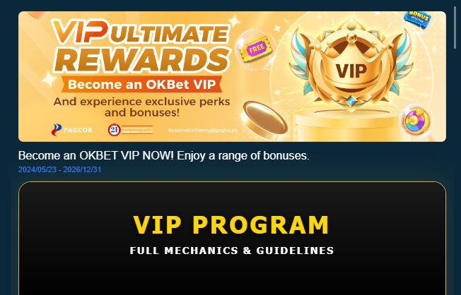 VIP 프로그램에 가입하여 독점 혜택과 추가 보너스 즐기기